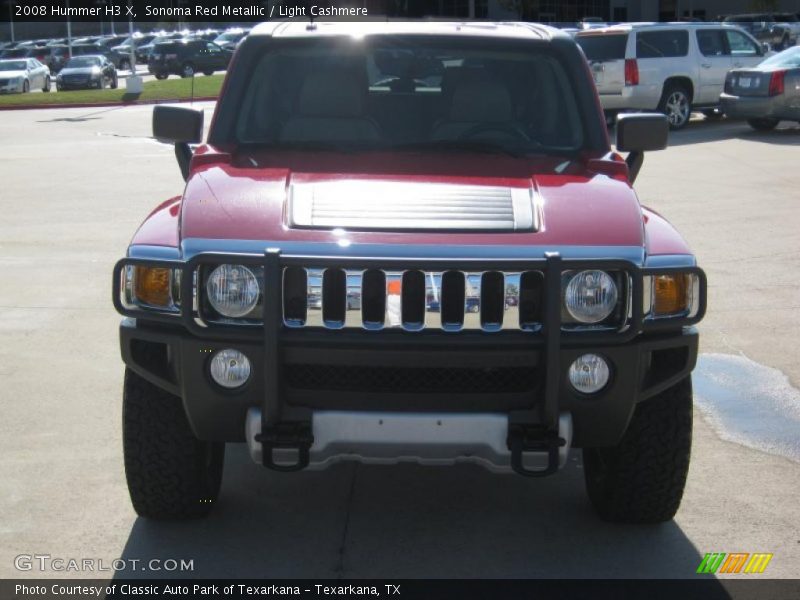 Sonoma Red Metallic / Light Cashmere 2008 Hummer H3 X
