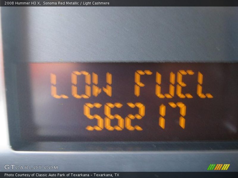 Sonoma Red Metallic / Light Cashmere 2008 Hummer H3 X