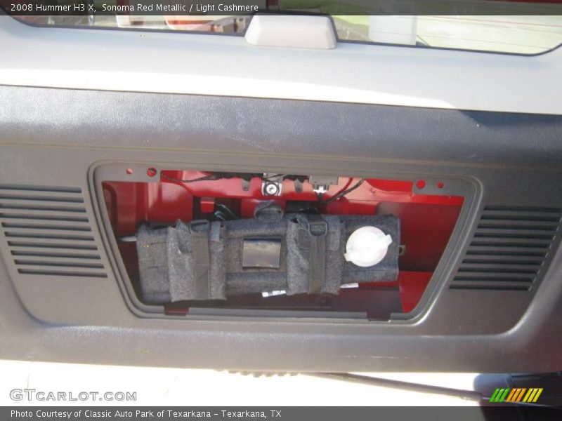 Sonoma Red Metallic / Light Cashmere 2008 Hummer H3 X