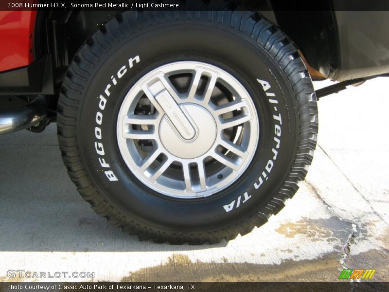 Sonoma Red Metallic / Light Cashmere 2008 Hummer H3 X