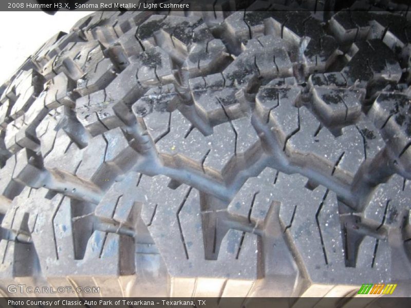 Sonoma Red Metallic / Light Cashmere 2008 Hummer H3 X
