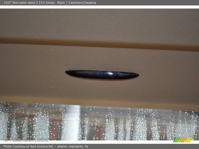 Black / Cashmere/Savanna 2007 Mercedes-Benz S 550 Sedan