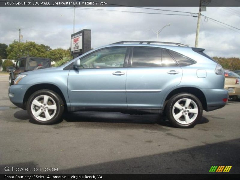 Breakwater Blue Metallic / Ivory 2006 Lexus RX 330 AWD