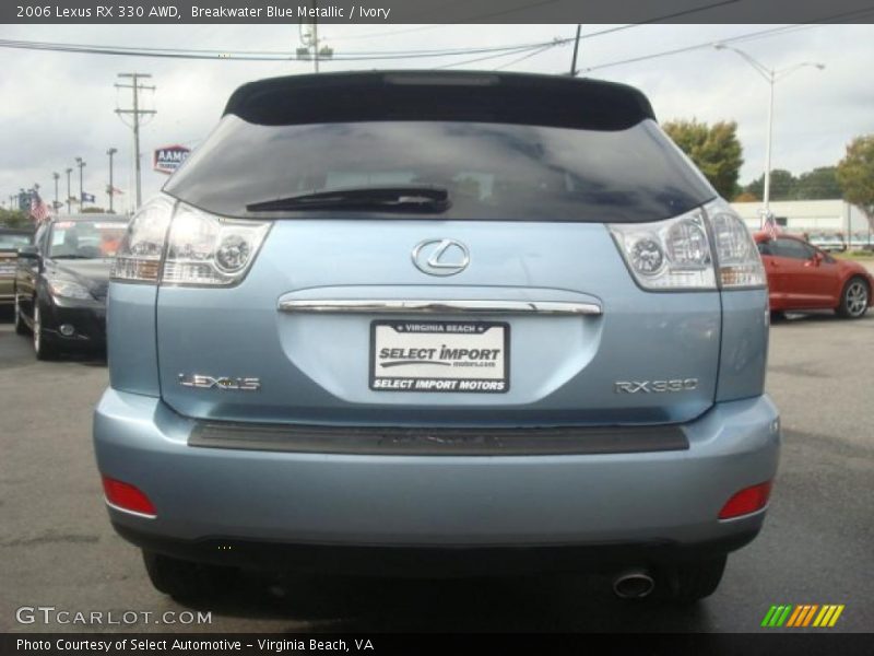 Breakwater Blue Metallic / Ivory 2006 Lexus RX 330 AWD
