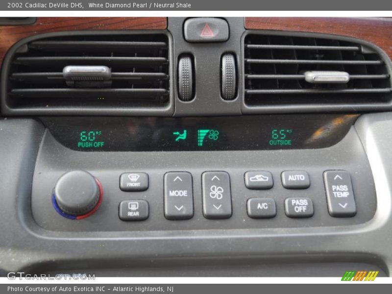 Controls of 2002 DeVille DHS