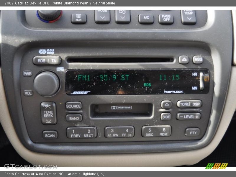 Controls of 2002 DeVille DHS