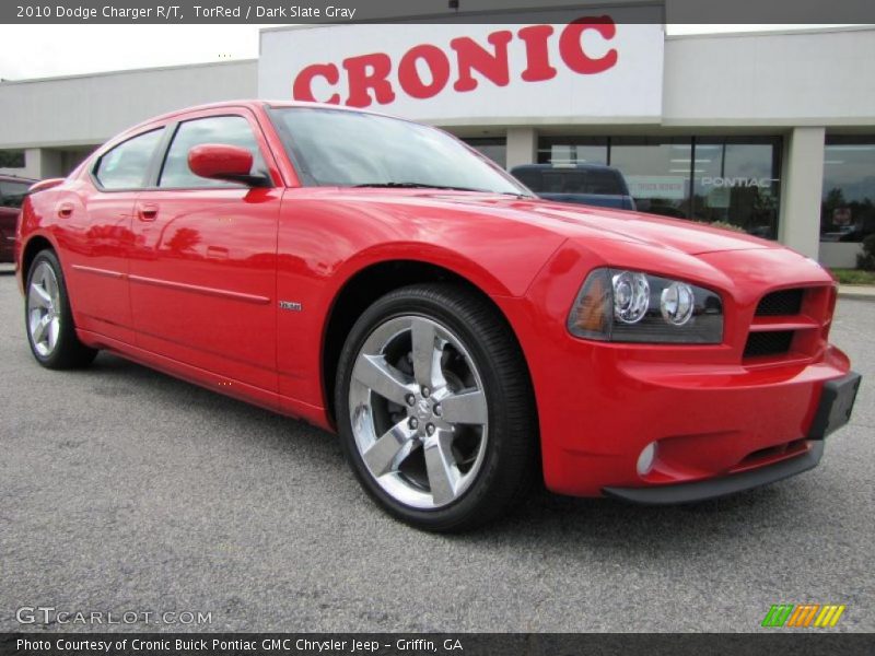 TorRed / Dark Slate Gray 2010 Dodge Charger R/T