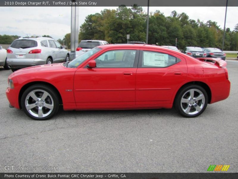 TorRed / Dark Slate Gray 2010 Dodge Charger R/T