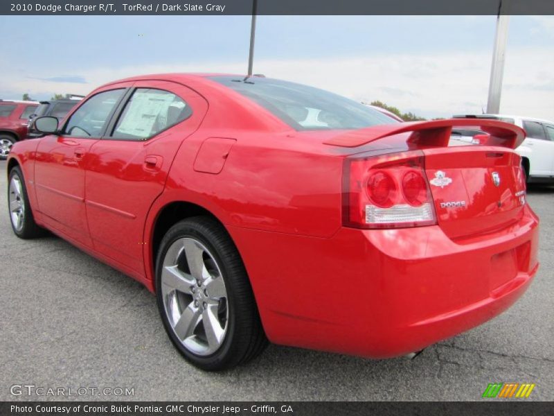 TorRed / Dark Slate Gray 2010 Dodge Charger R/T