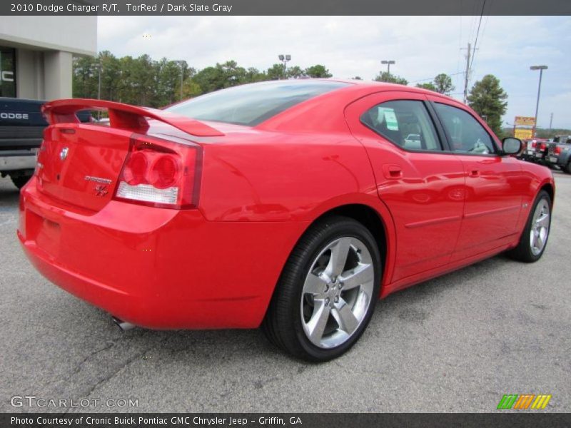 TorRed / Dark Slate Gray 2010 Dodge Charger R/T