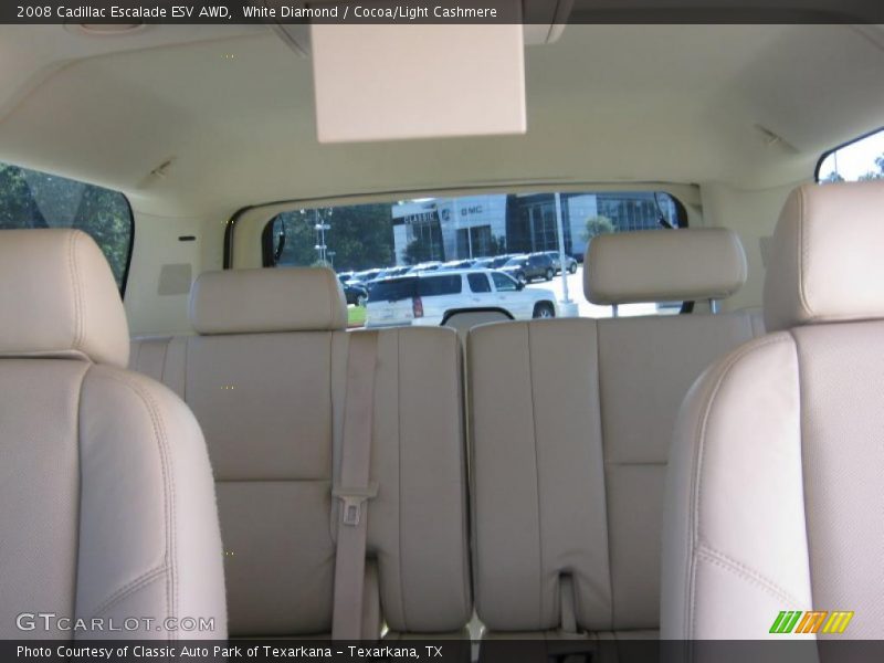 White Diamond / Cocoa/Light Cashmere 2008 Cadillac Escalade ESV AWD