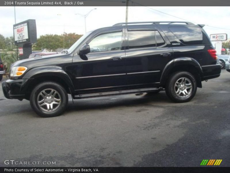 Black / Oak 2004 Toyota Sequoia Limited 4x4