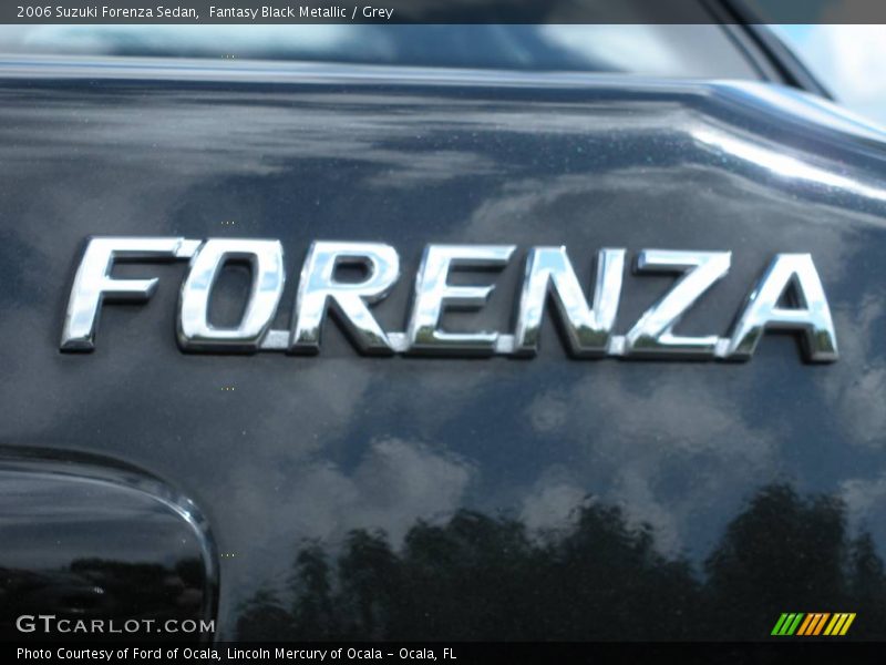 Fantasy Black Metallic / Grey 2006 Suzuki Forenza Sedan