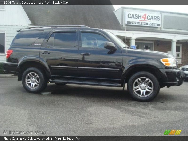 Black / Oak 2004 Toyota Sequoia Limited 4x4