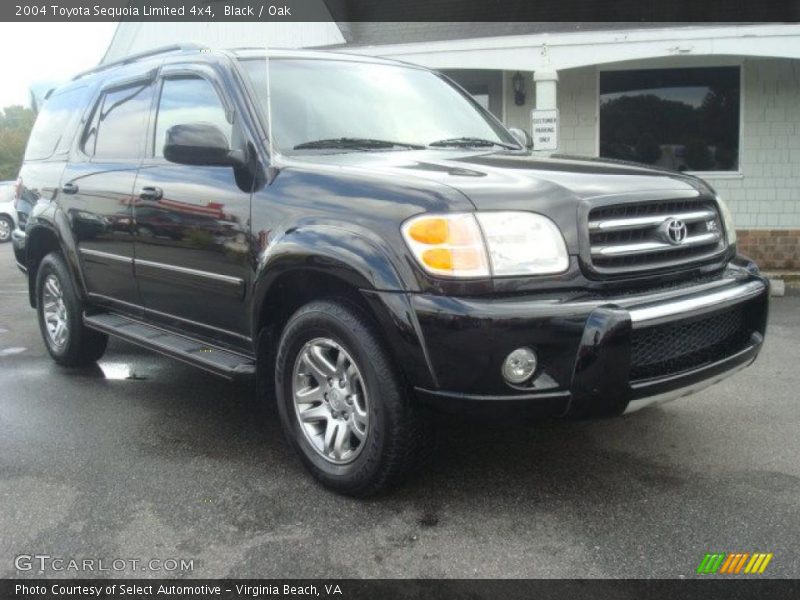 Black / Oak 2004 Toyota Sequoia Limited 4x4