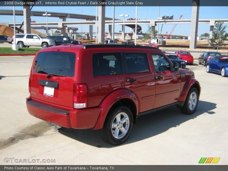 Inferno Red Crystal Pearl / Dark Slate Gray/Light Slate Gray 2008 Dodge Nitro SXT