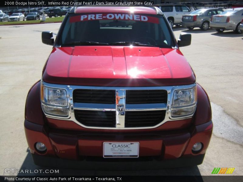 Inferno Red Crystal Pearl / Dark Slate Gray/Light Slate Gray 2008 Dodge Nitro SXT
