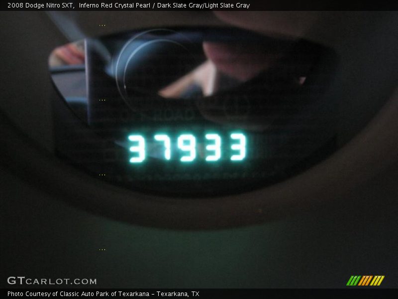 Inferno Red Crystal Pearl / Dark Slate Gray/Light Slate Gray 2008 Dodge Nitro SXT