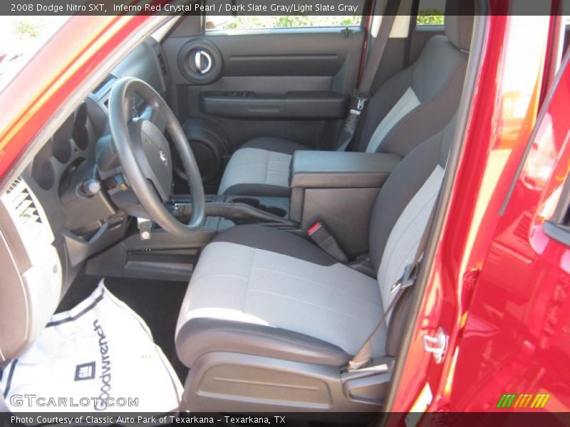 Inferno Red Crystal Pearl / Dark Slate Gray/Light Slate Gray 2008 Dodge Nitro SXT