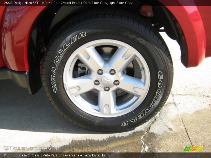 Inferno Red Crystal Pearl / Dark Slate Gray/Light Slate Gray 2008 Dodge Nitro SXT