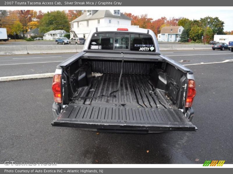 Silver Streak Mica / Graphite Gray 2007 Toyota Tacoma Access Cab
