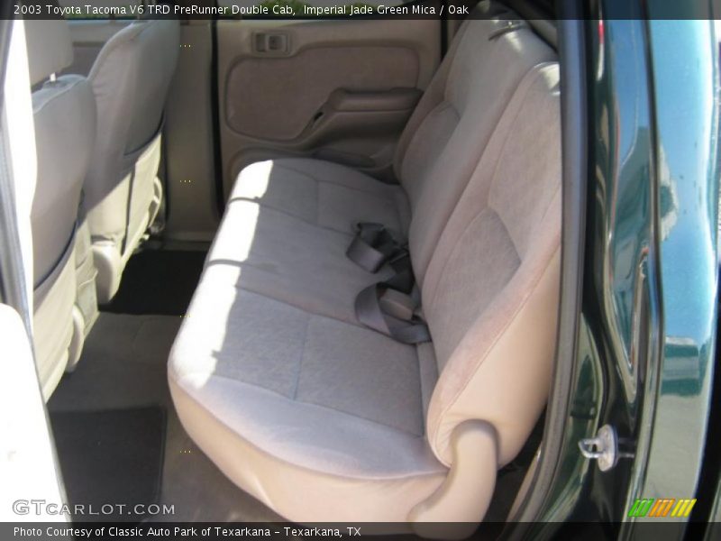 Imperial Jade Green Mica / Oak 2003 Toyota Tacoma V6 TRD PreRunner Double Cab