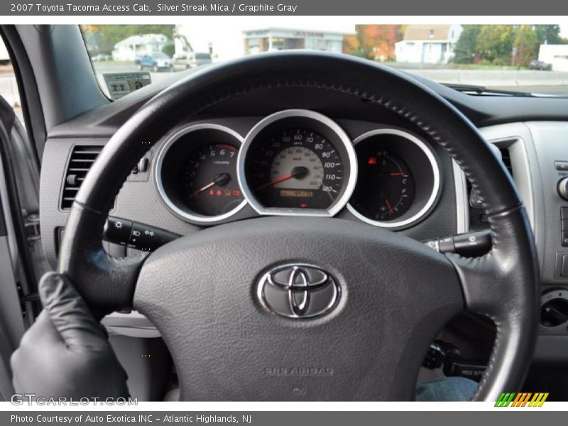 Silver Streak Mica / Graphite Gray 2007 Toyota Tacoma Access Cab