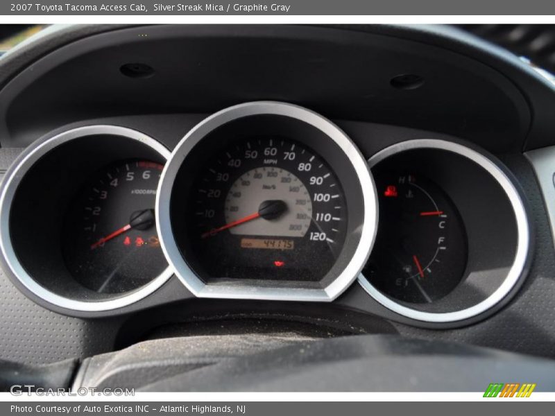 Silver Streak Mica / Graphite Gray 2007 Toyota Tacoma Access Cab