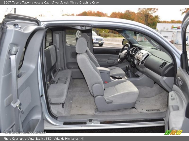 Silver Streak Mica / Graphite Gray 2007 Toyota Tacoma Access Cab
