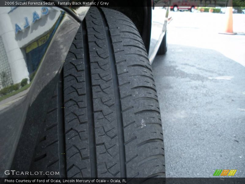 Fantasy Black Metallic / Grey 2006 Suzuki Forenza Sedan