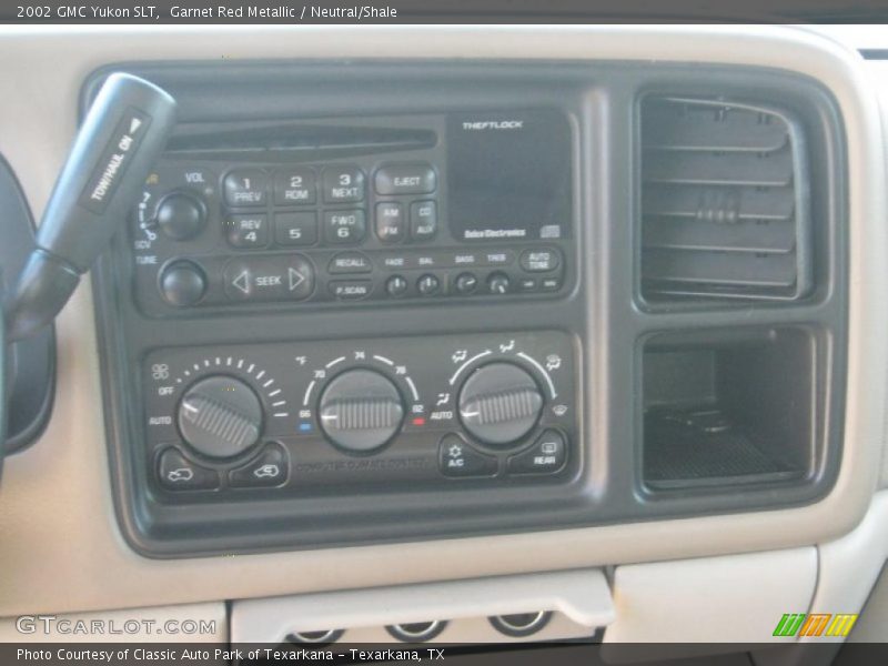 Garnet Red Metallic / Neutral/Shale 2002 GMC Yukon SLT