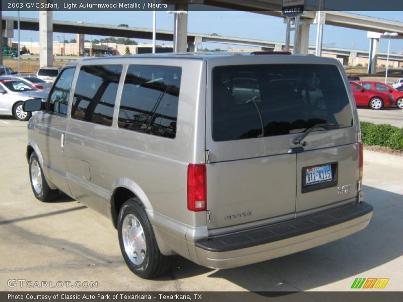 Light Autumnwood Metallic / Neutral 2003 GMC Safari