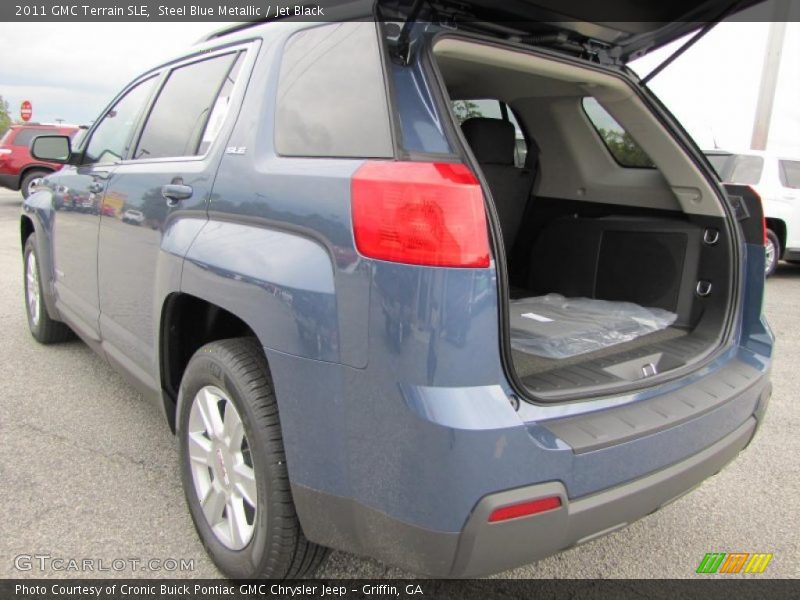 Steel Blue Metallic / Jet Black 2011 GMC Terrain SLE