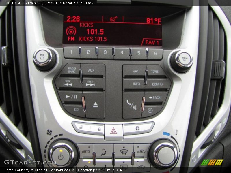 Controls of 2011 Terrain SLE