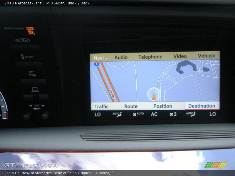 Black / Black 2010 Mercedes-Benz S 550 Sedan