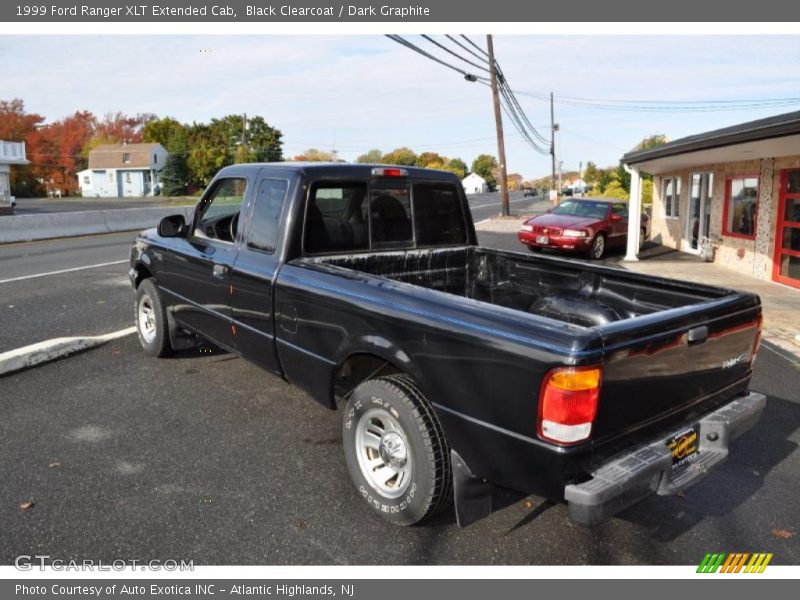 Black Clearcoat / Dark Graphite 1999 Ford Ranger XLT Extended Cab
