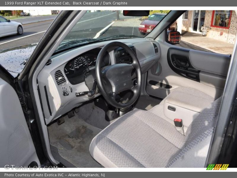 Dark Graphite Interior - 1999 Ranger XLT Extended Cab 