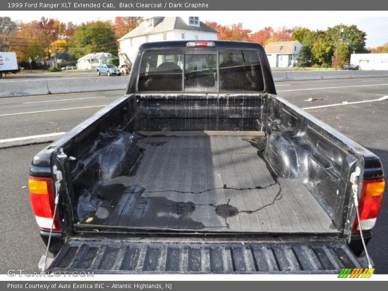 Black Clearcoat / Dark Graphite 1999 Ford Ranger XLT Extended Cab