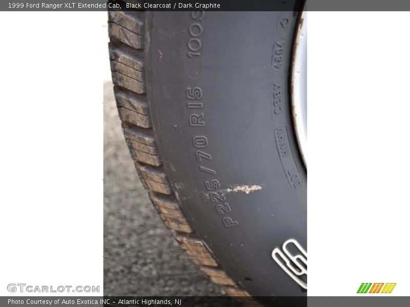 Black Clearcoat / Dark Graphite 1999 Ford Ranger XLT Extended Cab
