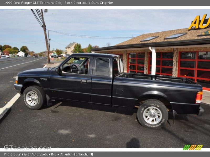 Black Clearcoat / Dark Graphite 1999 Ford Ranger XLT Extended Cab