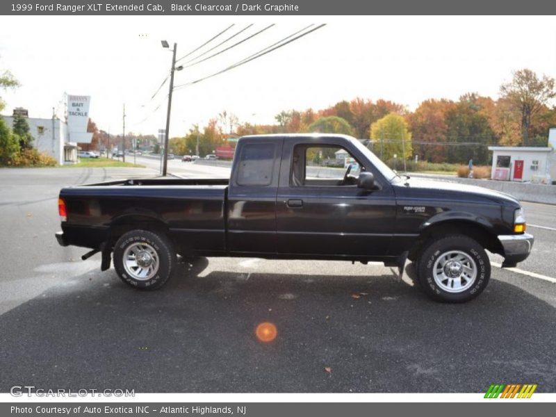 Black Clearcoat / Dark Graphite 1999 Ford Ranger XLT Extended Cab