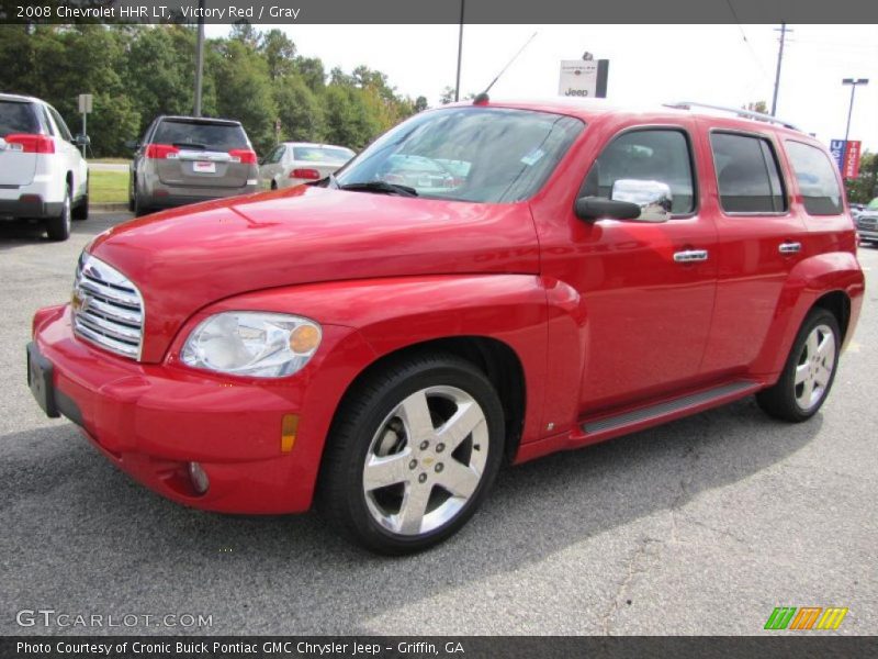 Victory Red / Gray 2008 Chevrolet HHR LT