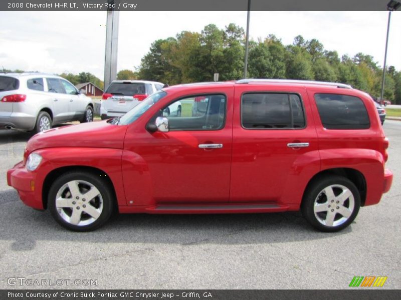 Victory Red / Gray 2008 Chevrolet HHR LT
