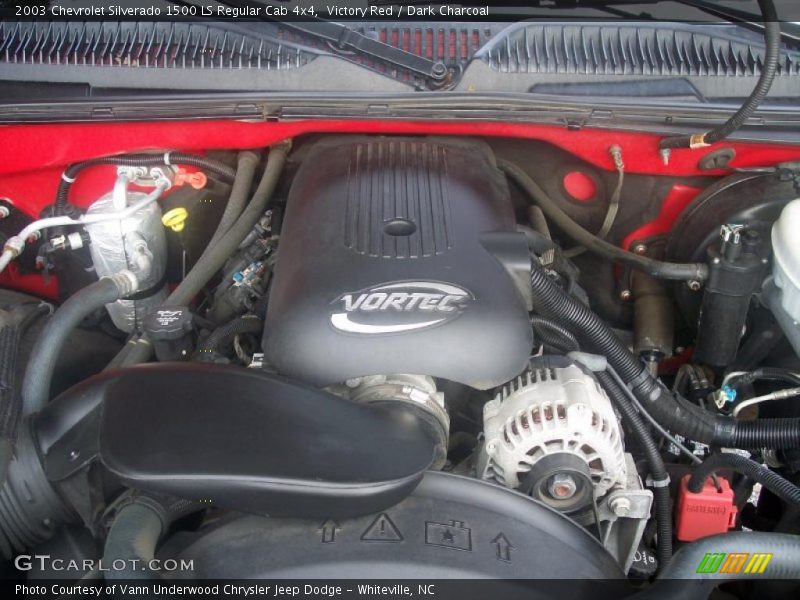  2003 Silverado 1500 LS Regular Cab 4x4 Engine - 5.3 Liter OHV 16-Valve Vortec V8