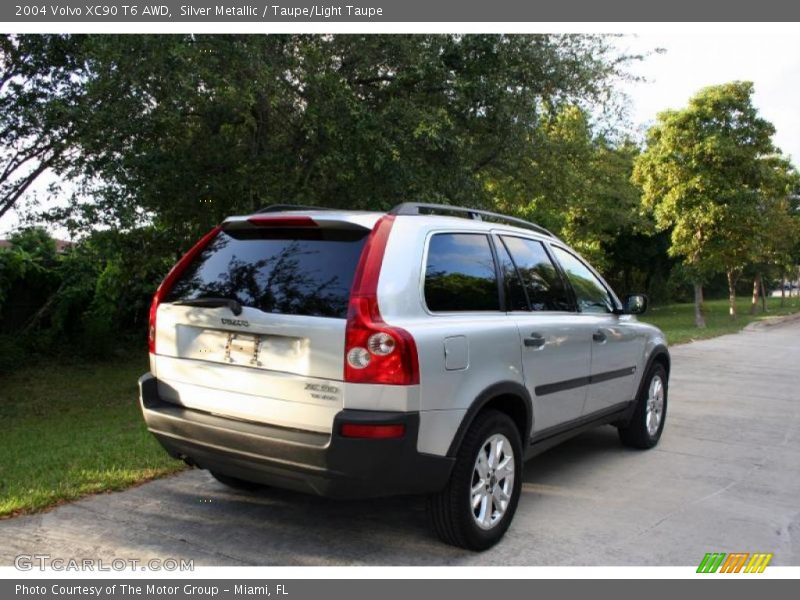 Silver Metallic / Taupe/Light Taupe 2004 Volvo XC90 T6 AWD