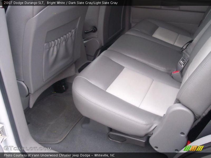 Bright White / Dark Slate Gray/Light Slate Gray 2007 Dodge Durango SLT