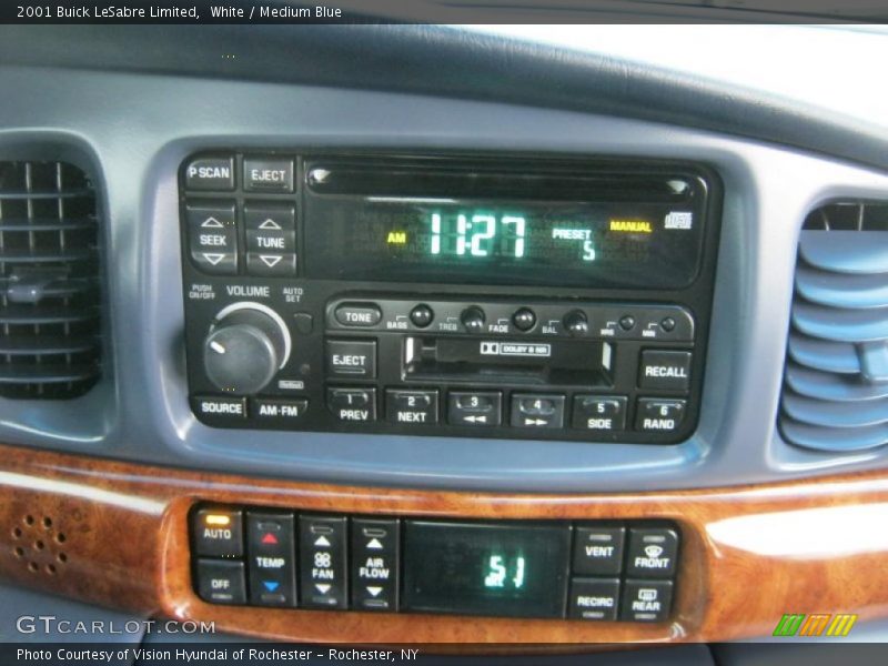 Controls of 2001 LeSabre Limited