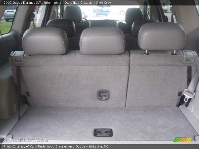 Bright White / Dark Slate Gray/Light Slate Gray 2007 Dodge Durango SLT