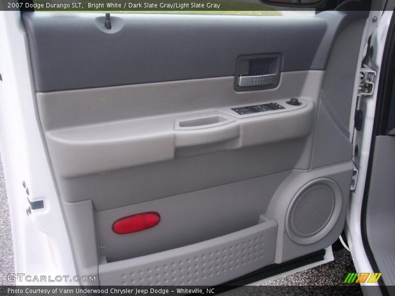 Bright White / Dark Slate Gray/Light Slate Gray 2007 Dodge Durango SLT