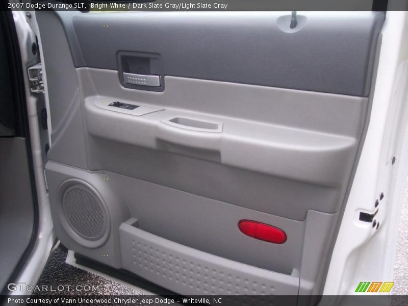 Bright White / Dark Slate Gray/Light Slate Gray 2007 Dodge Durango SLT